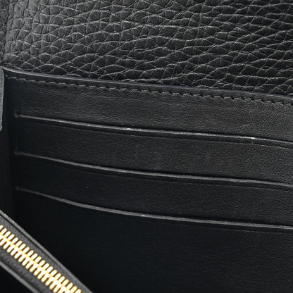 Louis Vuitton Taurillon Capucines Python Wallet Black 7 of 9