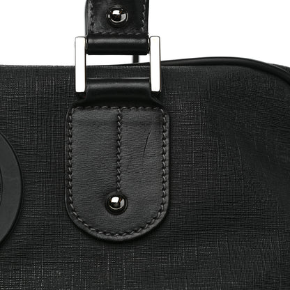 Gucci Coated Canvas Interlocking G Duffle Bag Black 13 of 16
