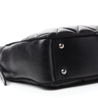 Chanel Lambskin Quilted Small Diamond CC Camera Case Black 7 of 11
