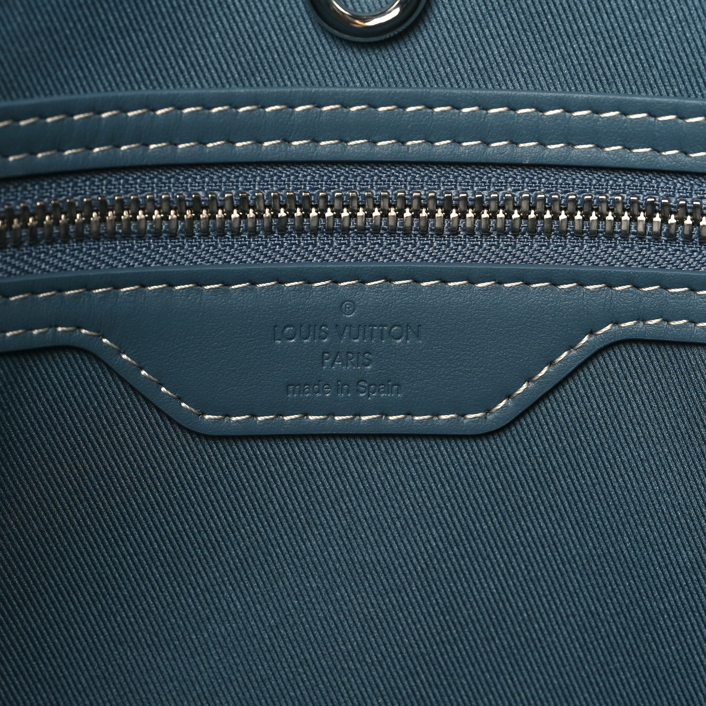 Monogram Washed Denim Weekend Tote NM