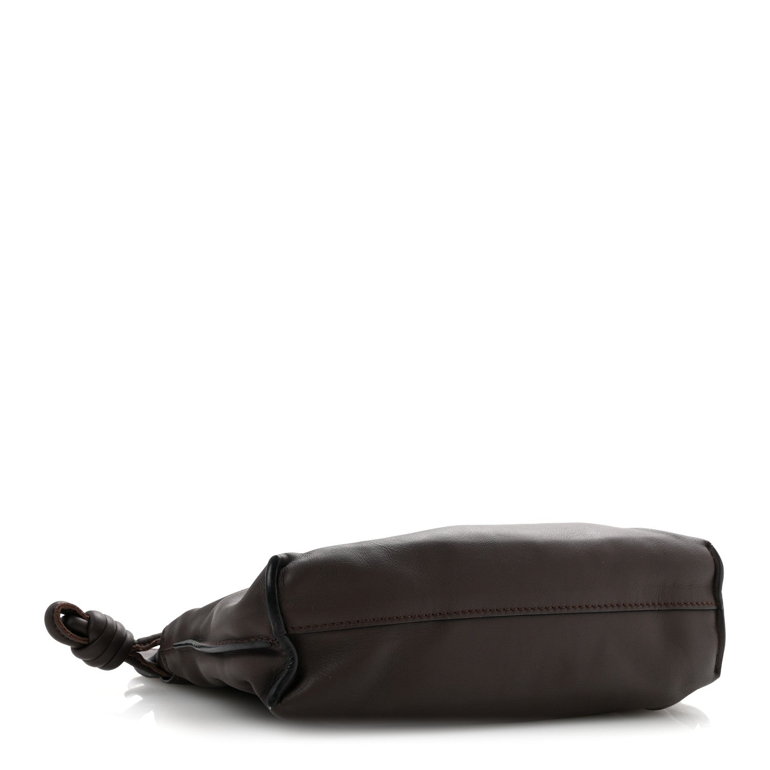 Loewe Calfskin Mini Flamenco Knot Bag Chocolate 4 of 14