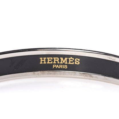 Hermes Enamel Printed Narrow Buckle Bracelet 65 4 of 7