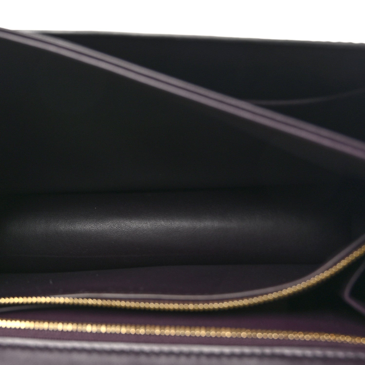 Hermes Shiny Alligator Constance 24 Aubergine 5 of 11