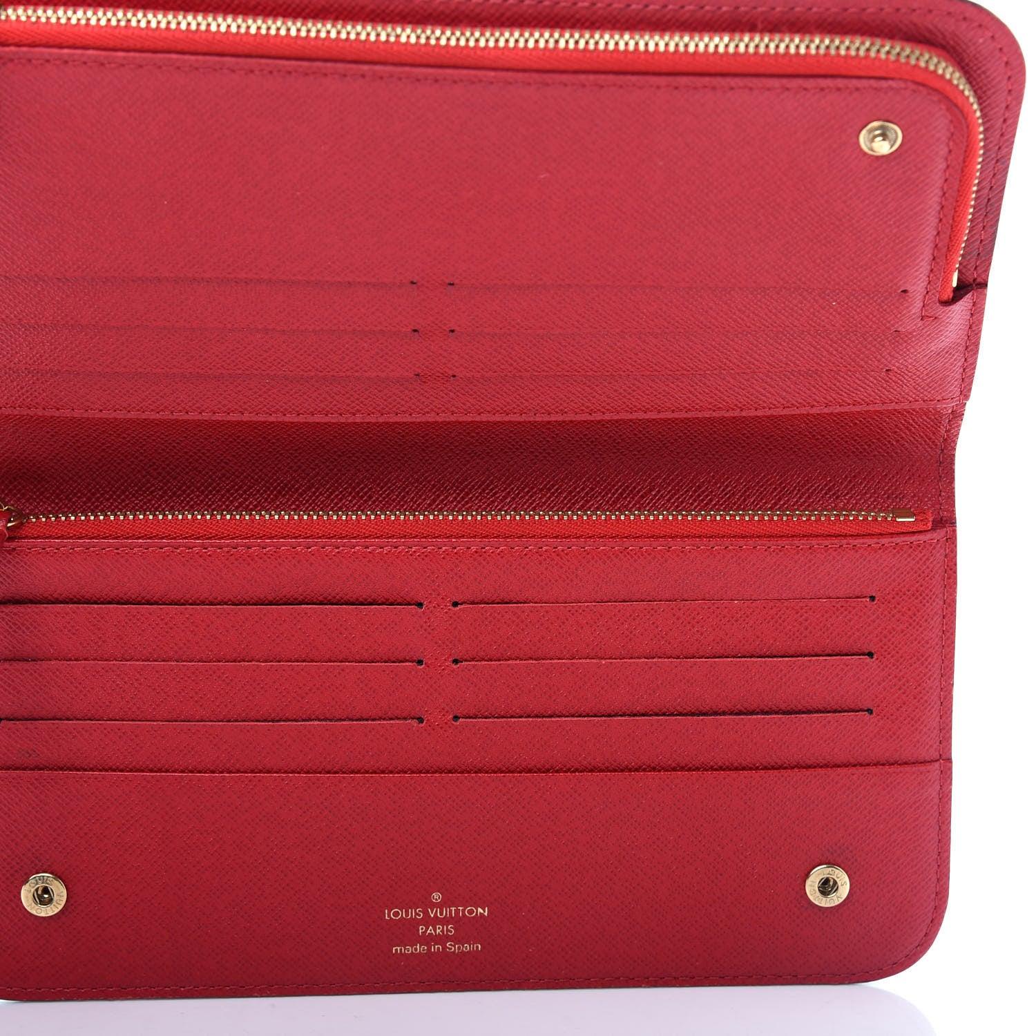 Louis Vuitton Monogram Insolite Wallet Red 5 of 8