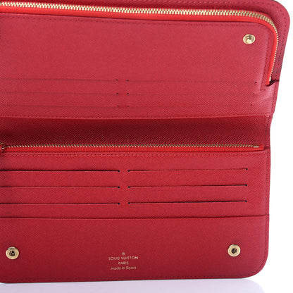 Louis Vuitton Monogram Insolite Wallet Red 5 of 8