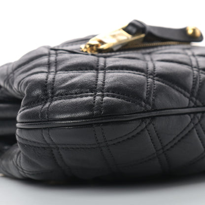 Marc Jacobs Calfskin Quilted Little Stam Black 6 of 9