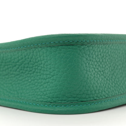 Hermes Taurillon Clemence Amazone Evelyne TPM Vert Vertigo 8 of 10