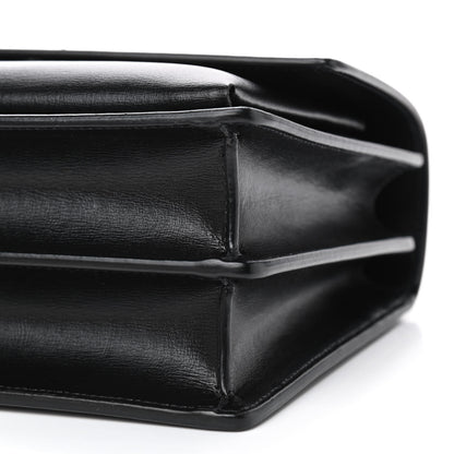 Saint Laurent Calfskin Medium Monogram Sunset Black 7 of 9