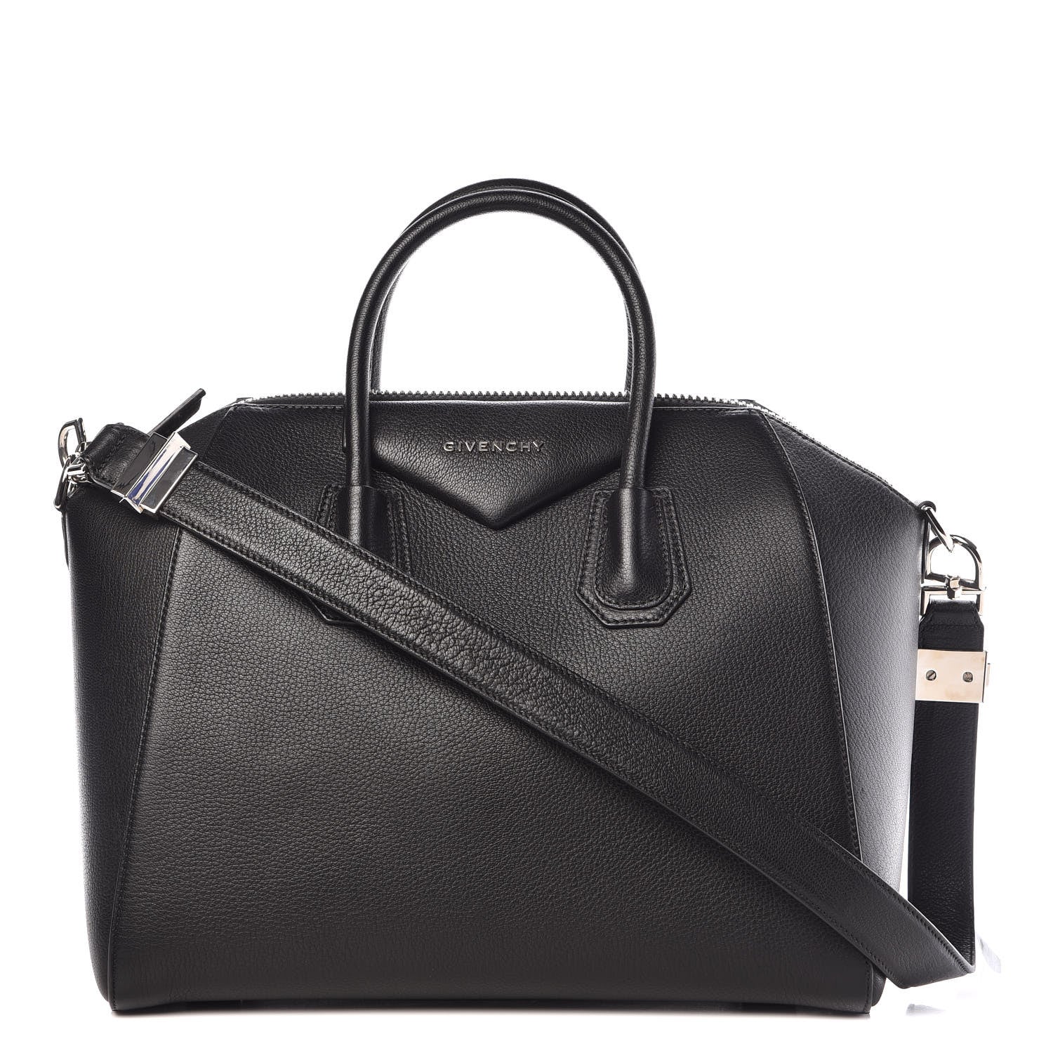 Givenchy Sugar Goatskin Medium Antigona Black 1 of 15