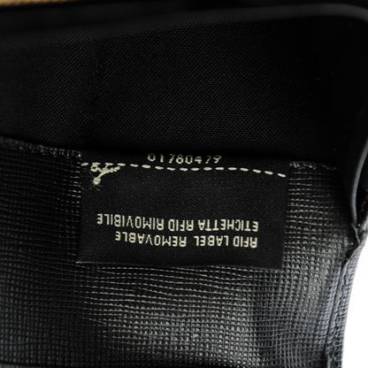 Fendi Vitello Elite Continental Wallet Black 8 of 8