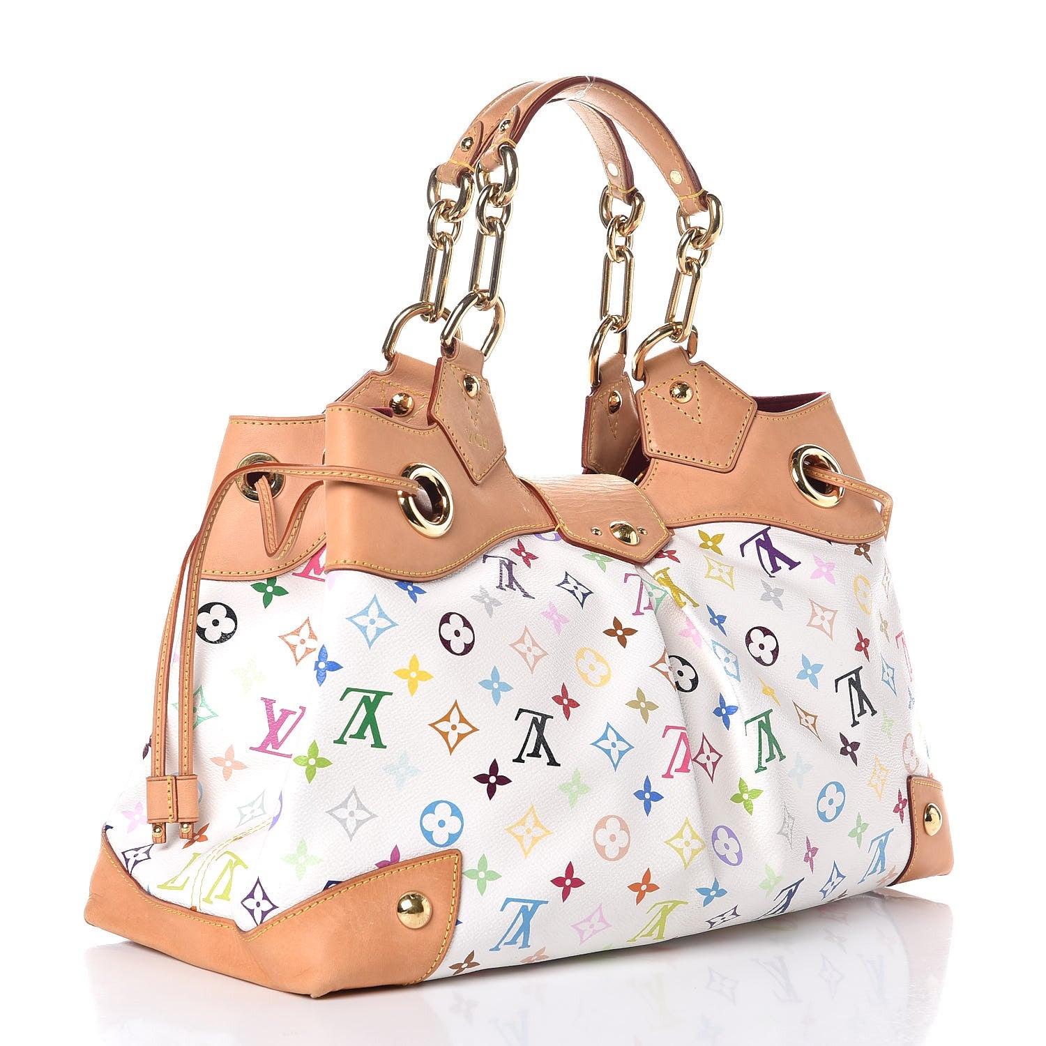 Louis Vuitton Monogram Multicolor Ursula White 3 of 9