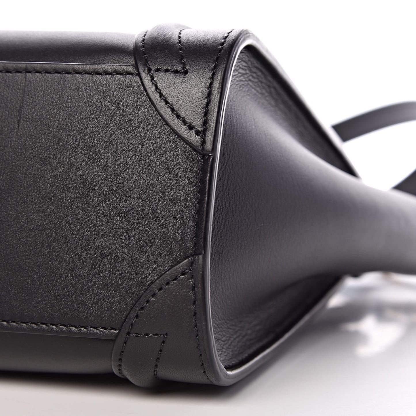 Smooth Calfskin Nano Luggage Black