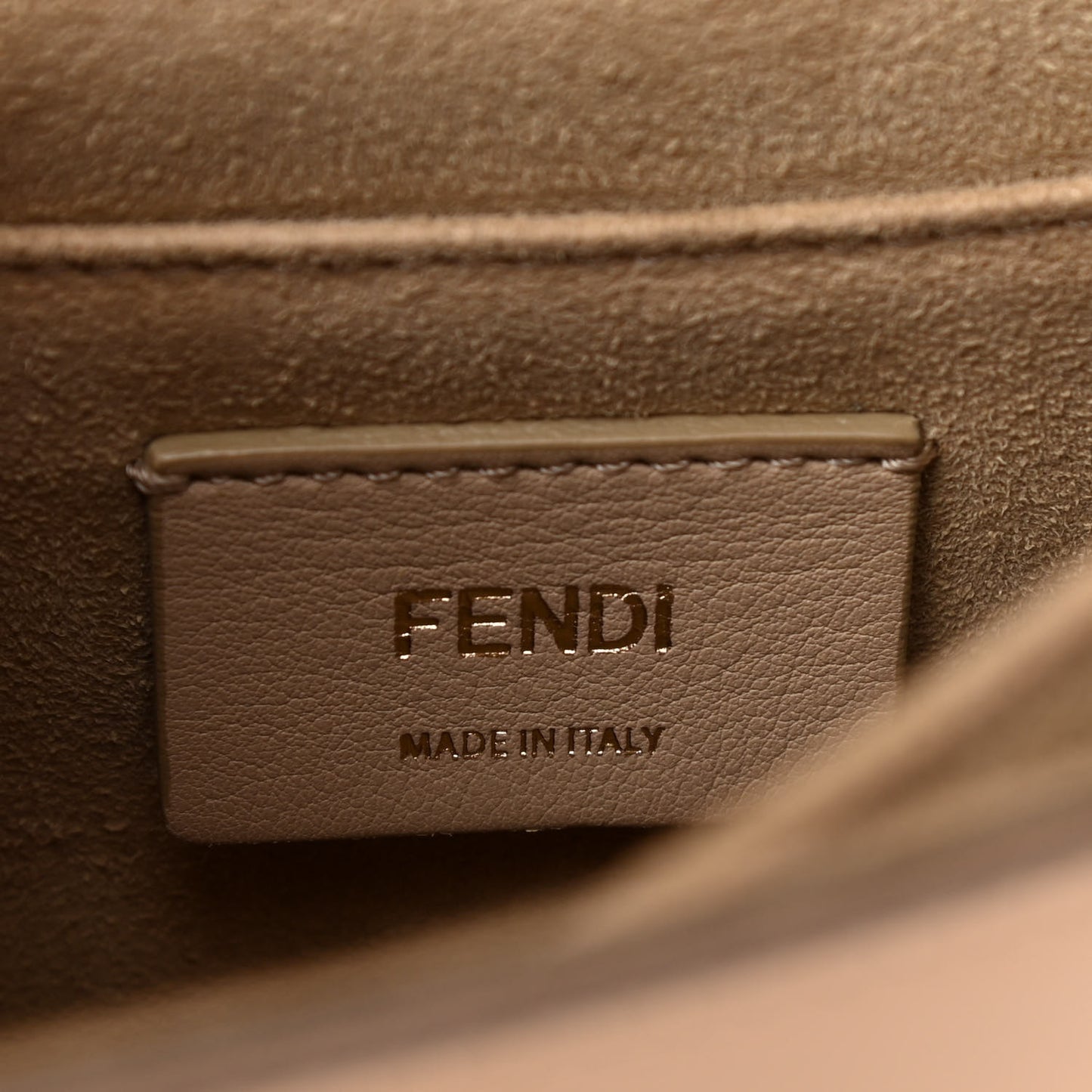 Vitello Liberty Velvet FF Multicolor Kan I Shoulder Bag Multicolor Cuoio
