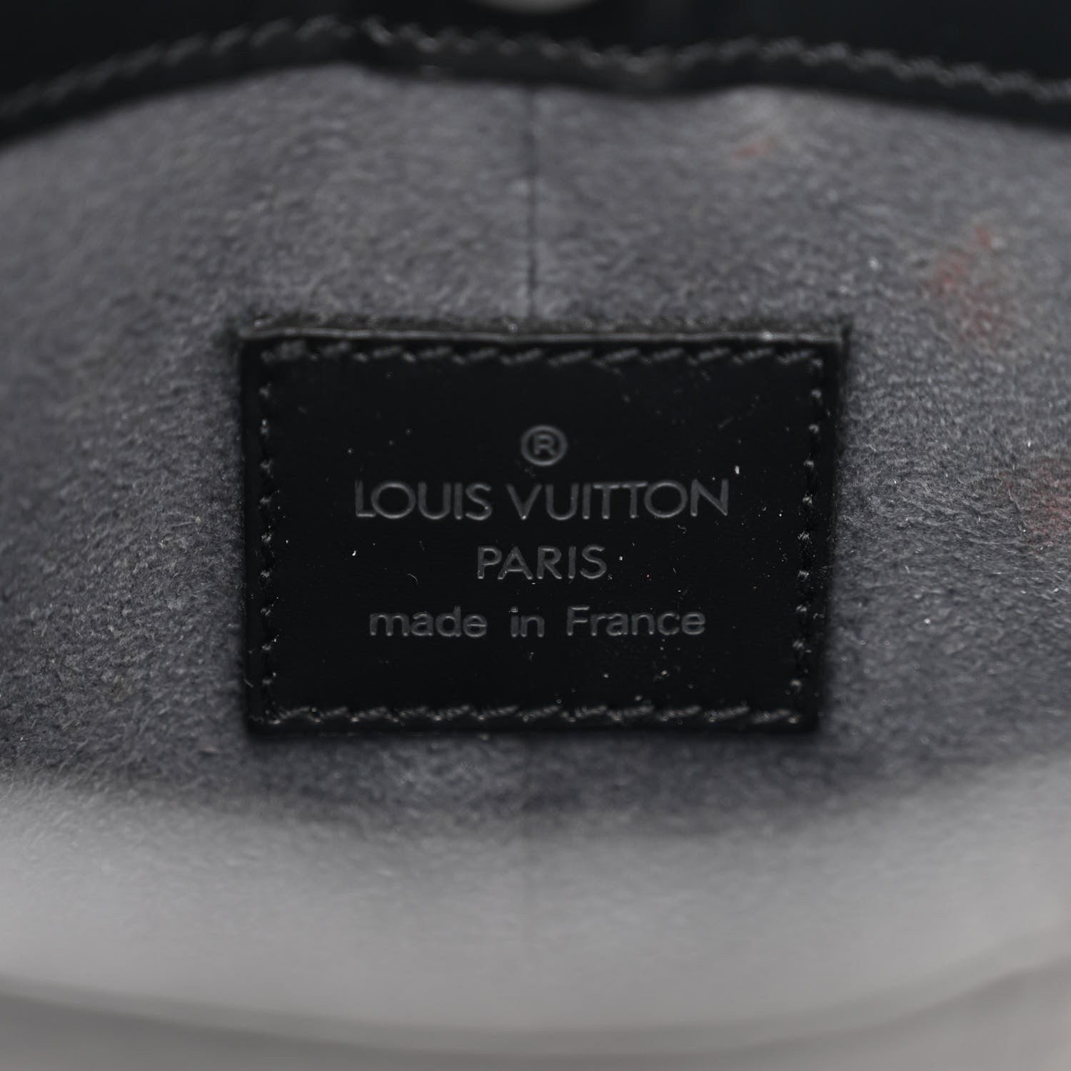 Louis Vuitton LOUIS VUITTON Epi Demi Lune Pochette Black 6 of 9