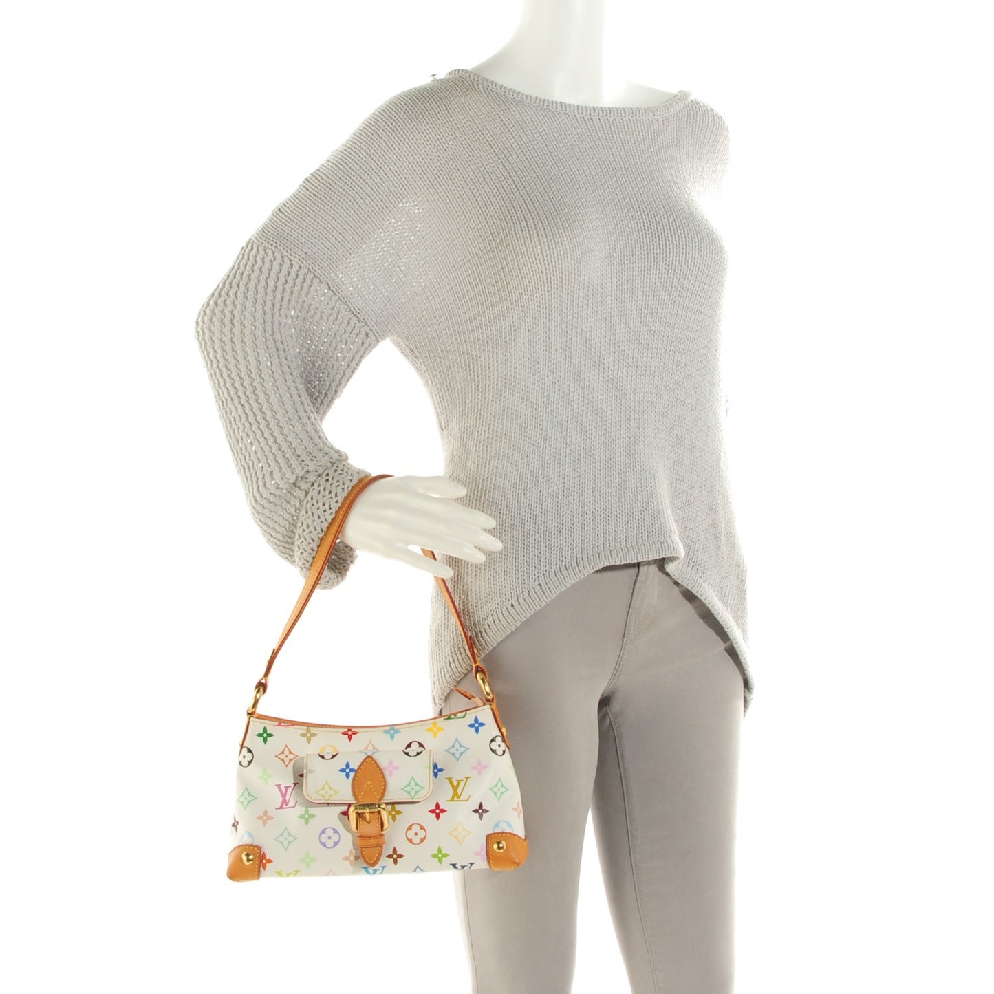 Monogram Multicolor Eliza White