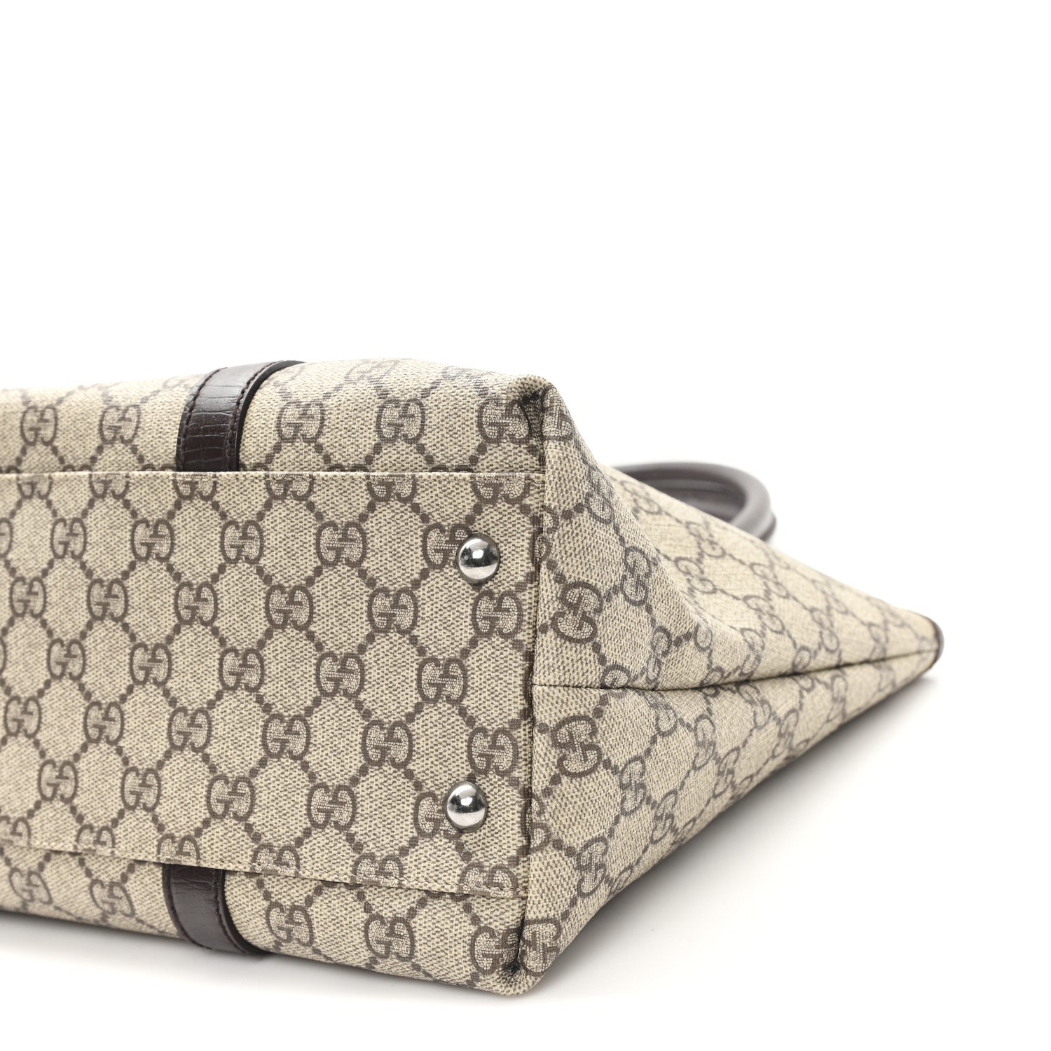 Gucci GG Plus Monogram Medium Joy Tote Dark Brown 10 of 10
