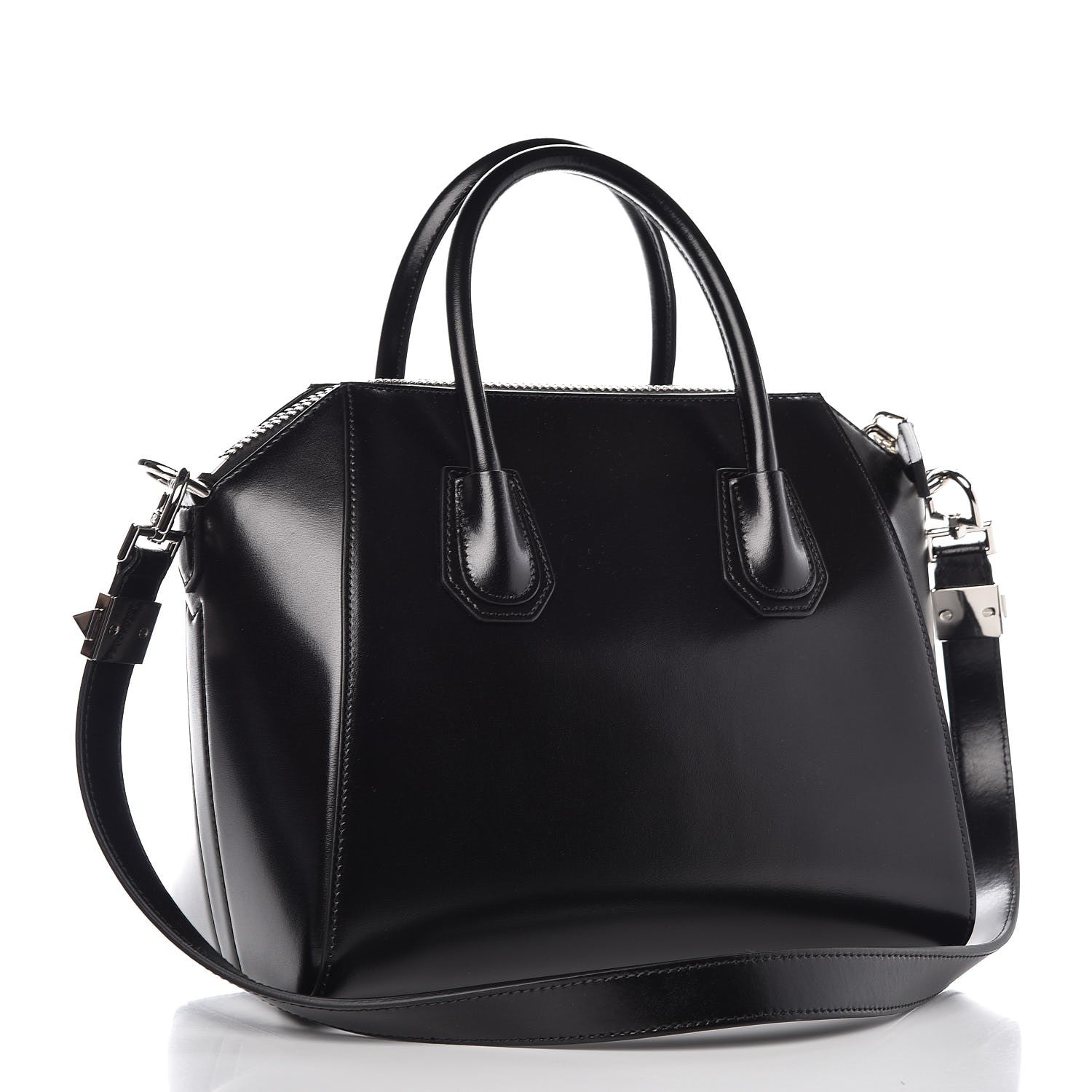 Givenchy Shiny Lord Calfskin Small Antigona Black 4 of 8