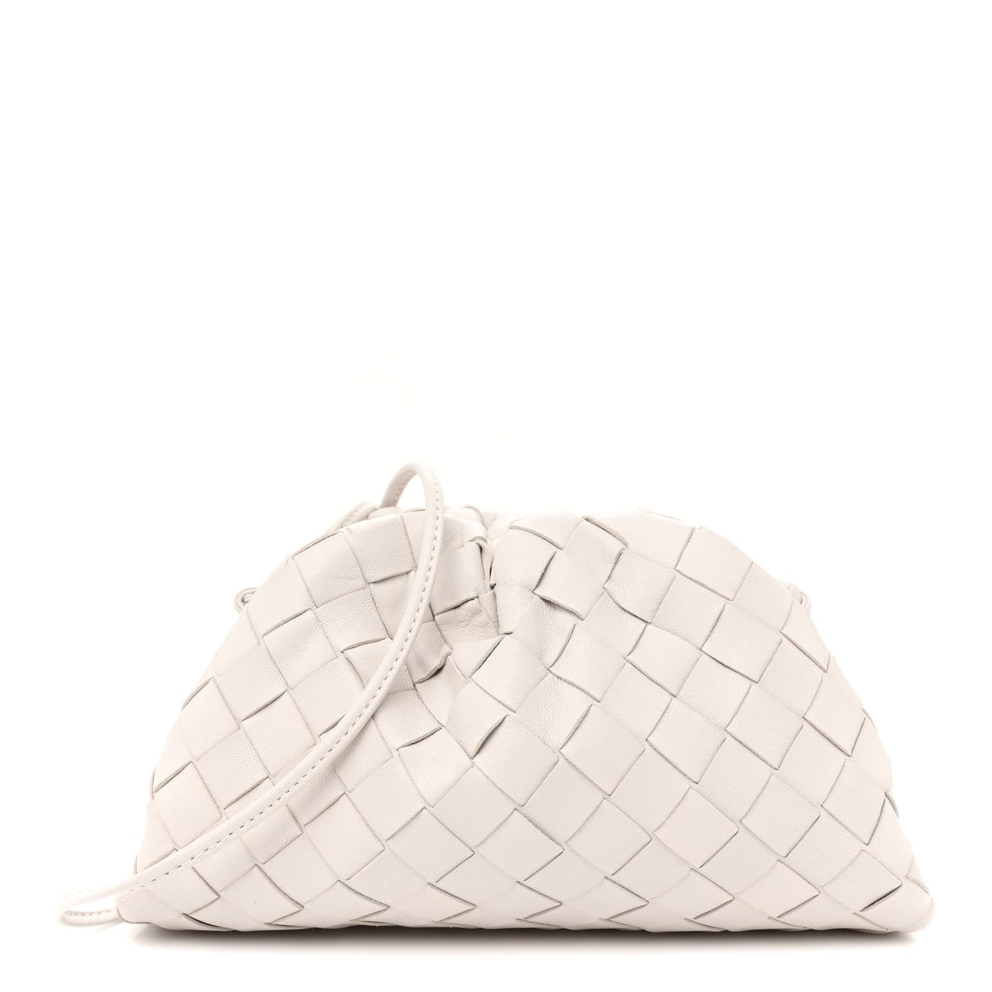 Nappa Intrecciato The Mini Pouch Chalk