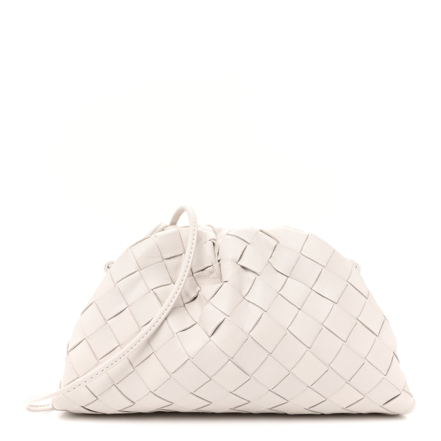Bottega Veneta Nappa Intrecciato The Mini Pouch Chalk 1 of 10