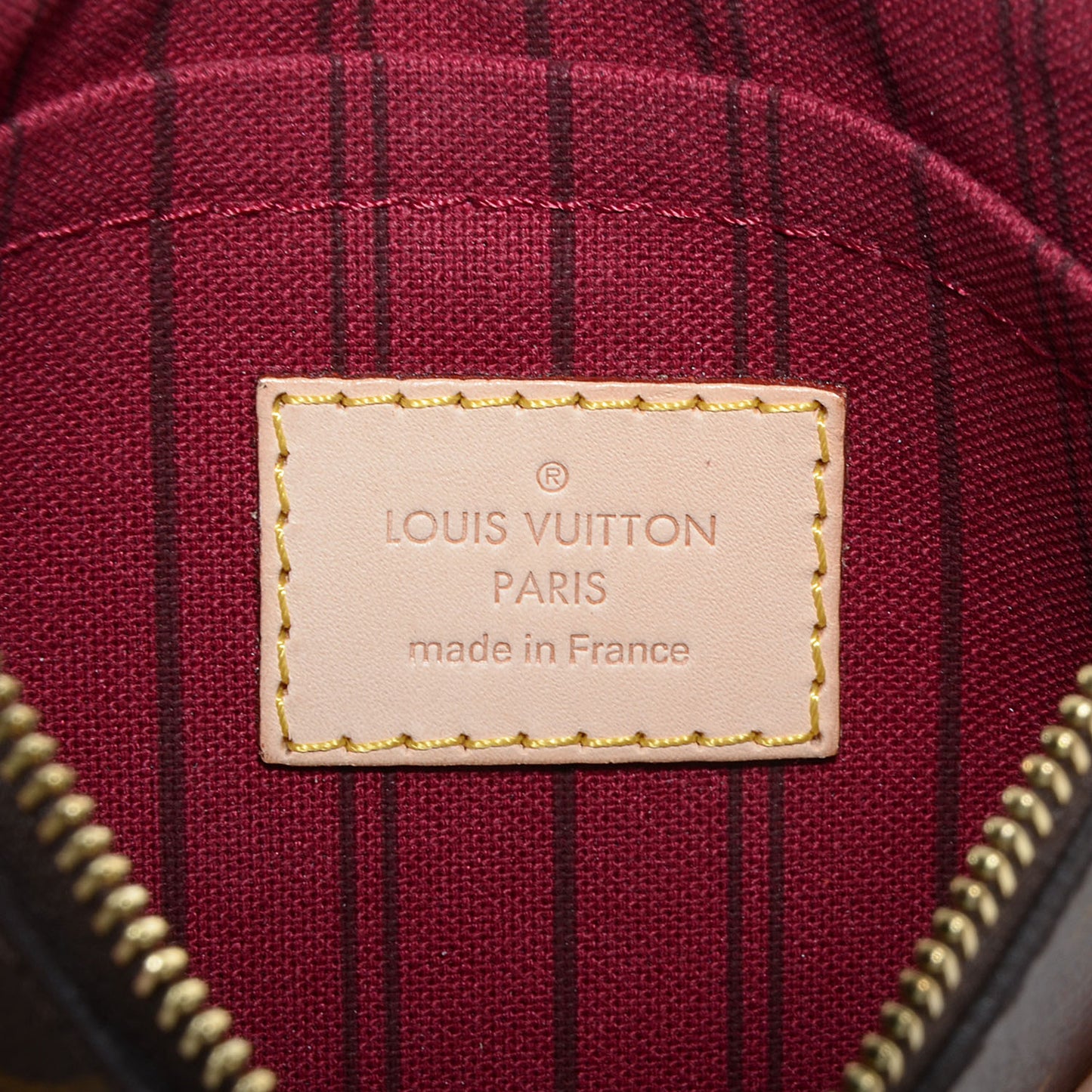 Monogram Neverfull PM Pochette Fuchsia