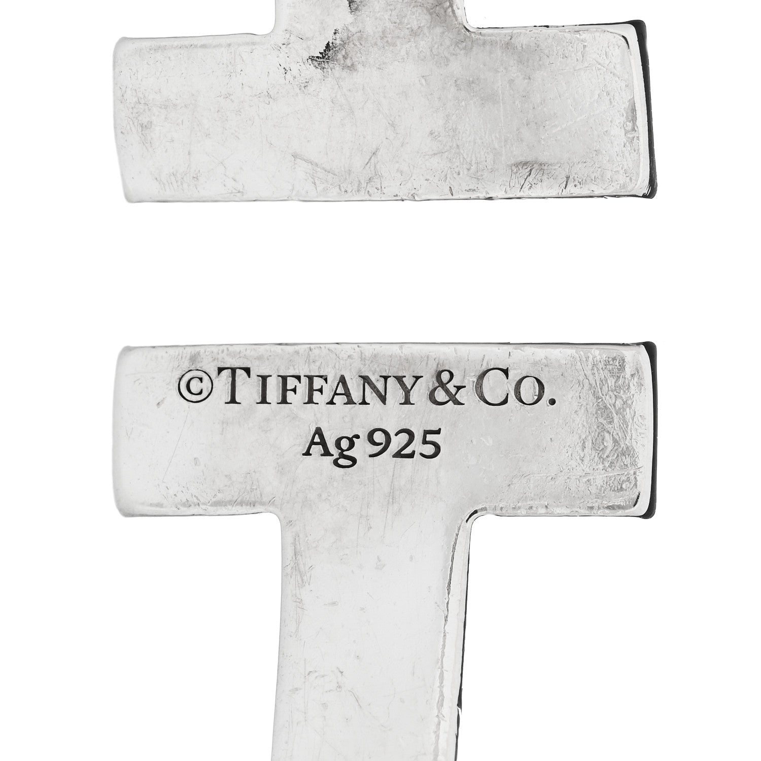Tiffany Sterling Silver T Square Bracelet 3 of 4