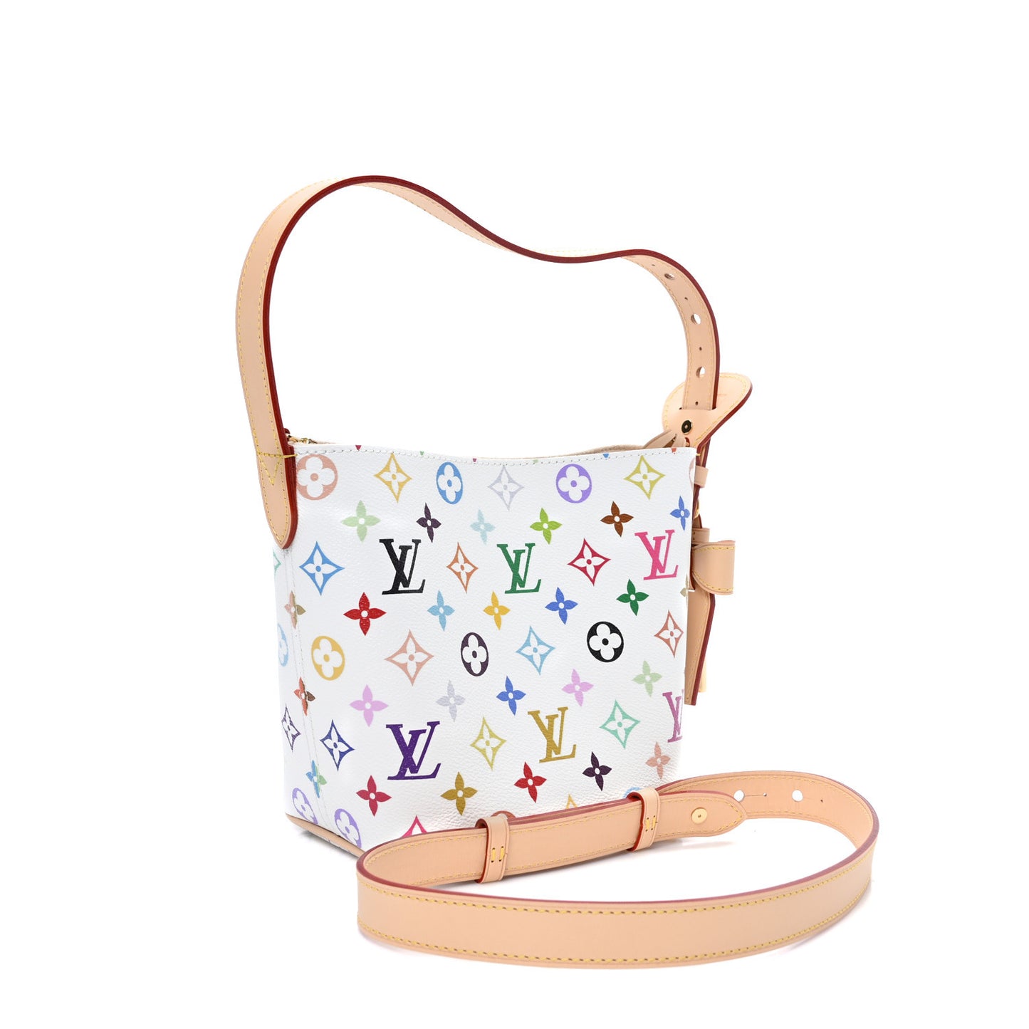 LV X TM Monogram Multicolor All In BB White