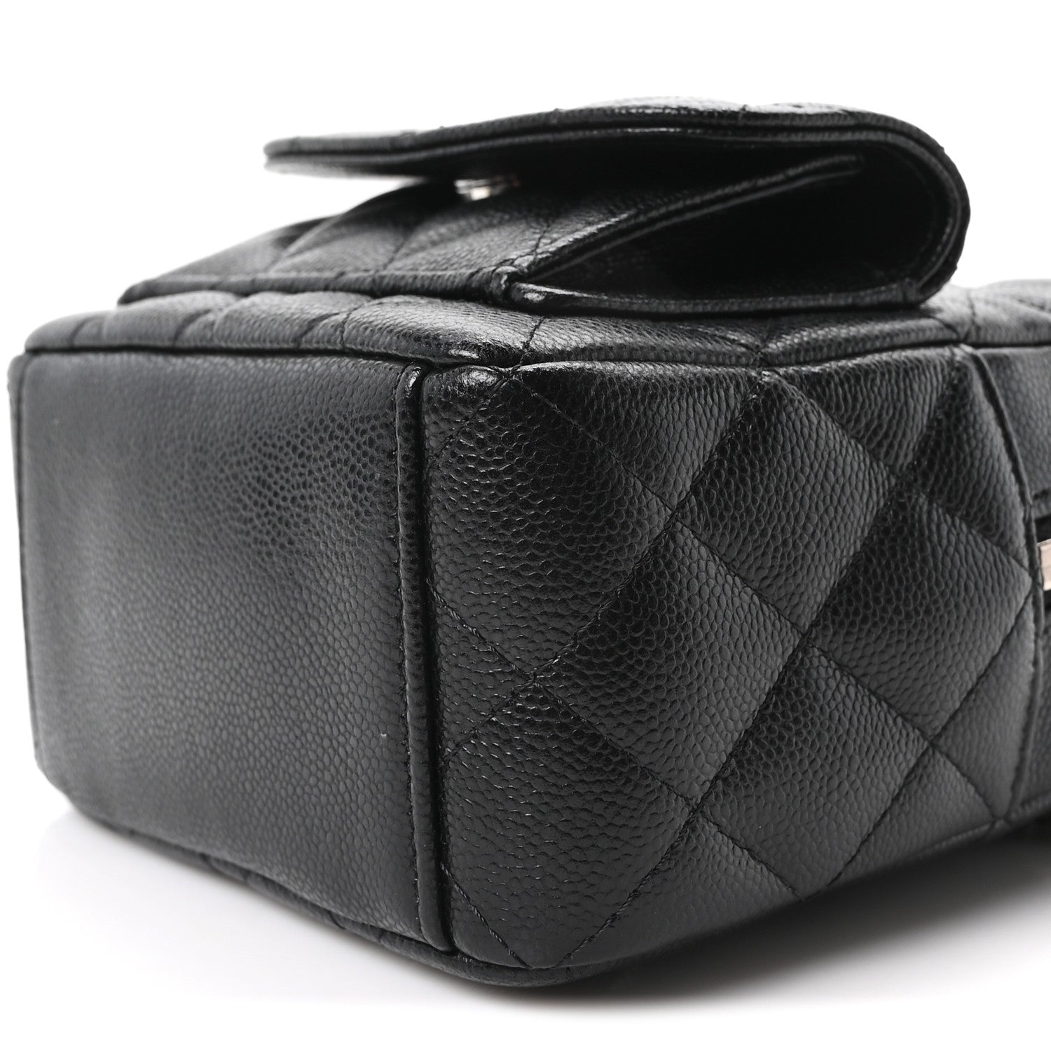 Chanel Caviar Quilted CC Mini Classic Backpack Black 9 of 10