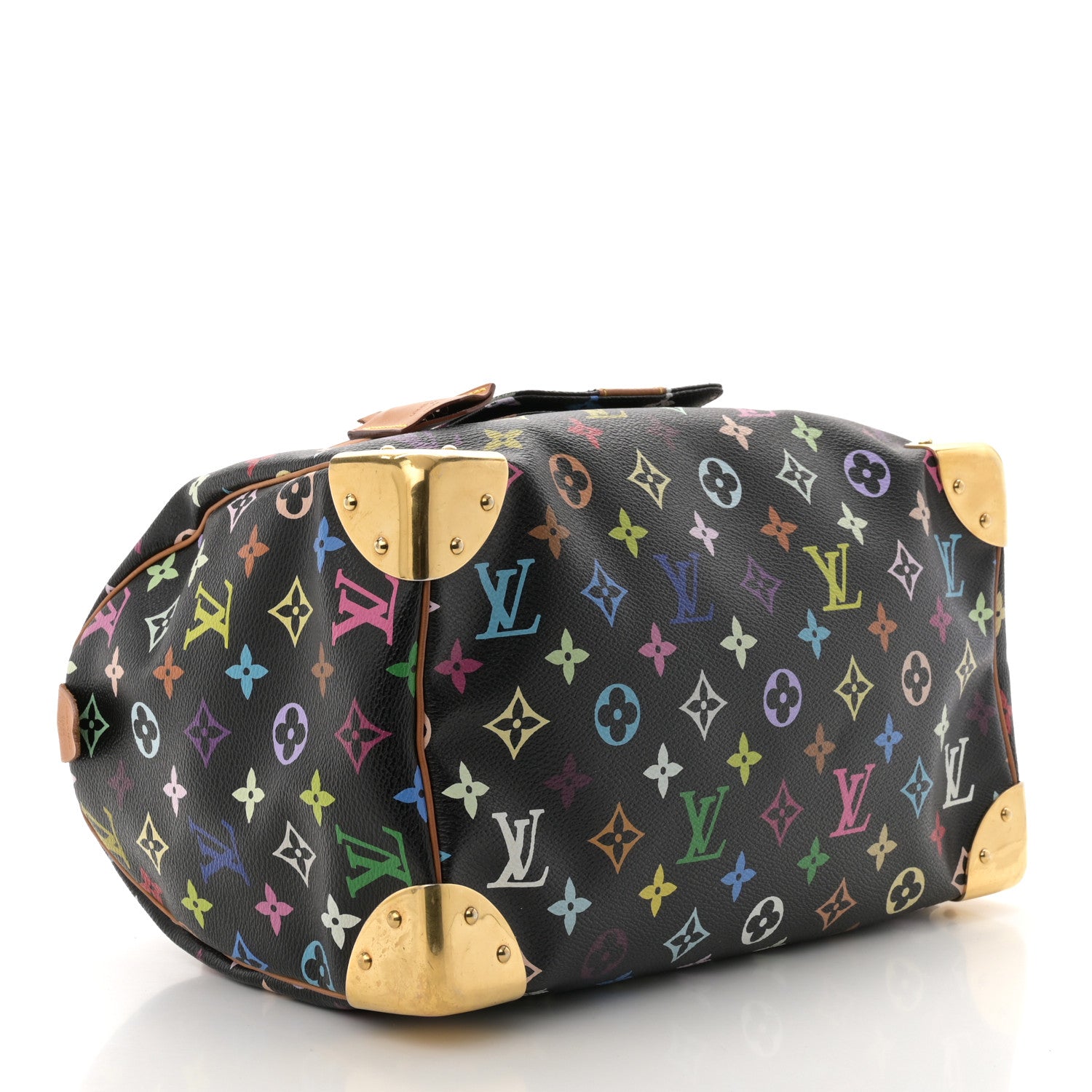 Louis Vuitton Monogram Multicolor Speedy 30 Black 4 of 10