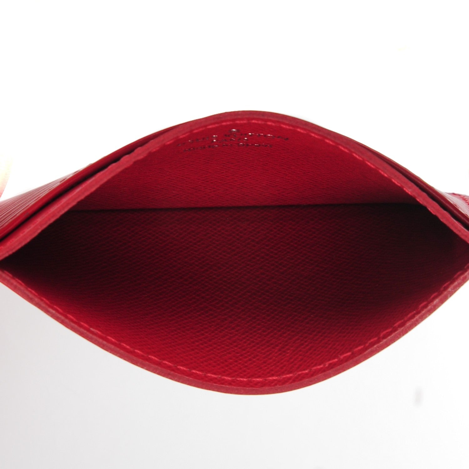 Louis Vuitton Epi Card Holder Carmine 5 of 7