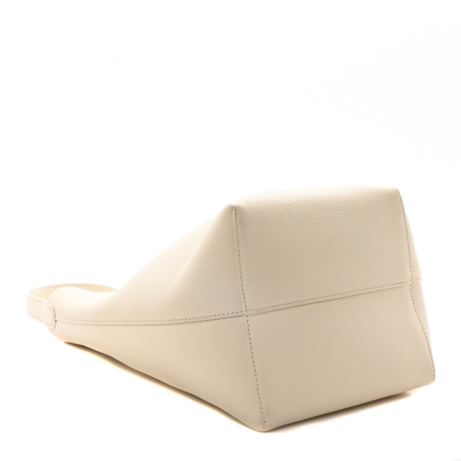 The Row Grained Calfskin Medium N/S Park Tote Ivory 4 of 10
