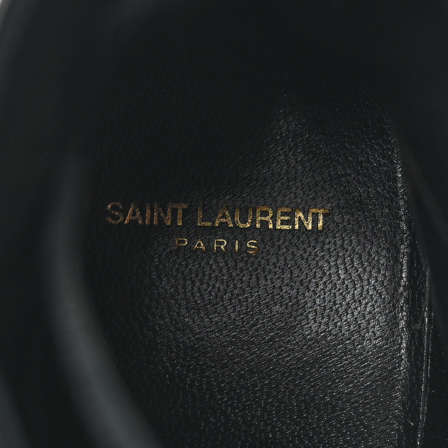 Saint Laurent Smooth Calfskin Studded Womens Lace-Up Combat Boots 38 Black 7 of 9