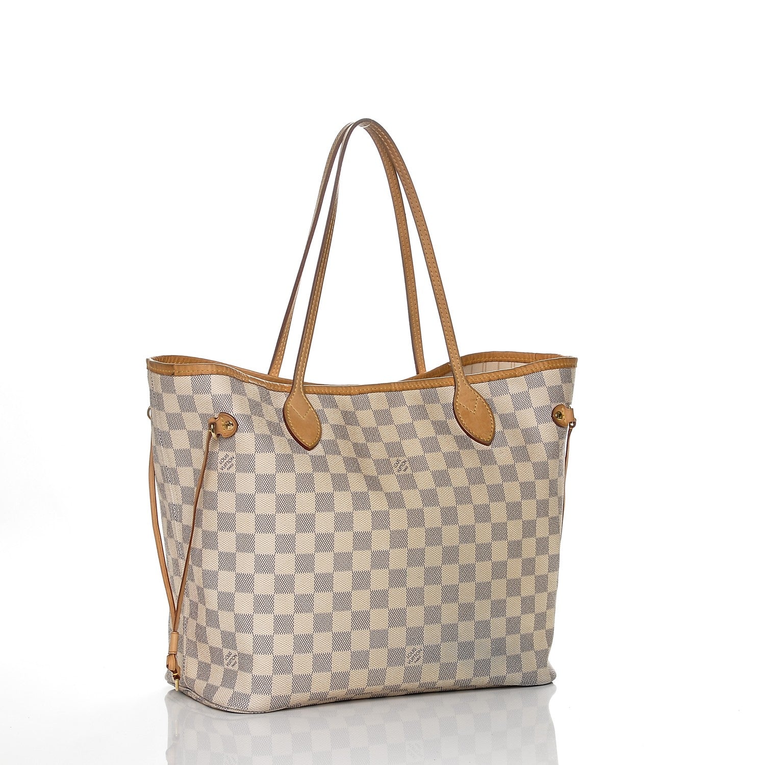 Louis Vuitton Damier Azur Neverfull MM 3 of 6