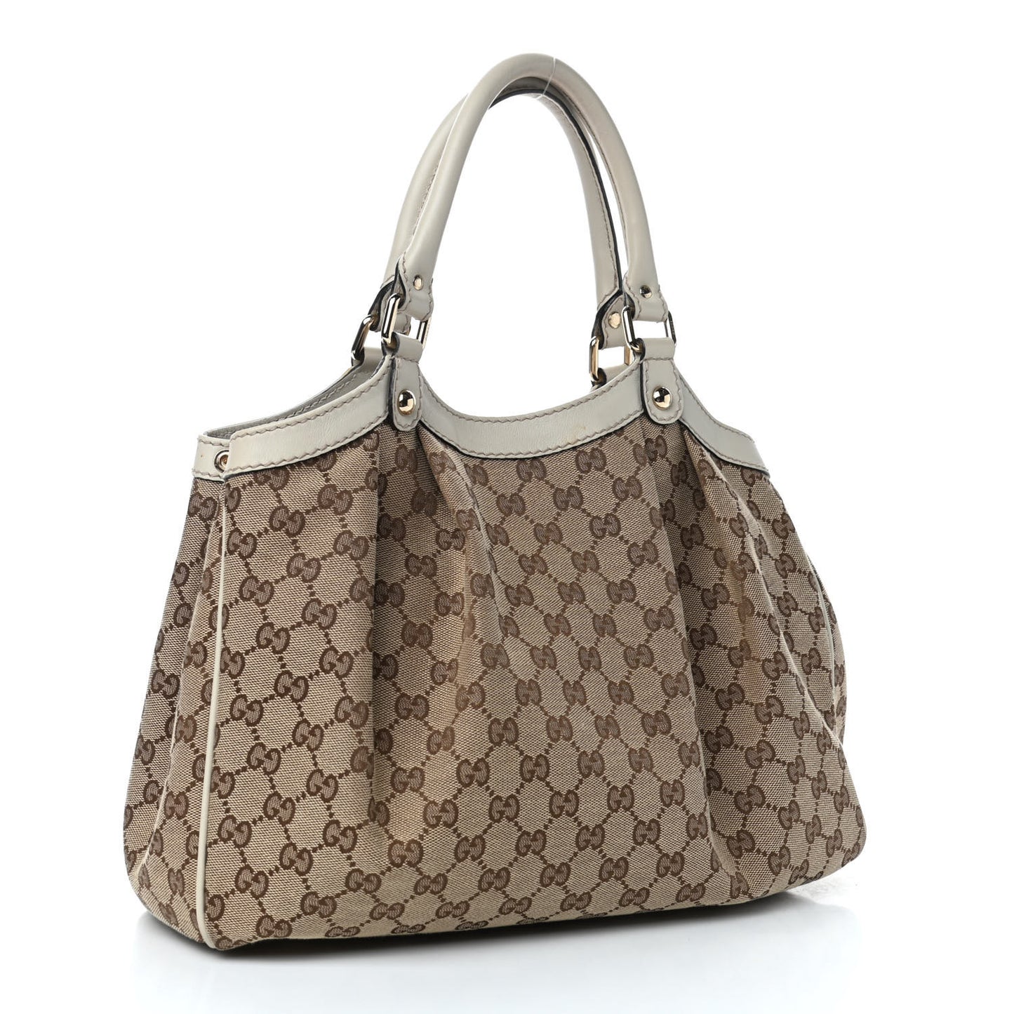 Monogram Medium Sukey Tote Off White