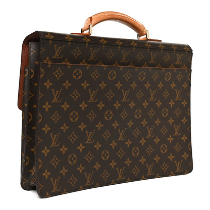 Louis Vuitton Monogram Robusto 1 Compartment Briefcase 2 of 10