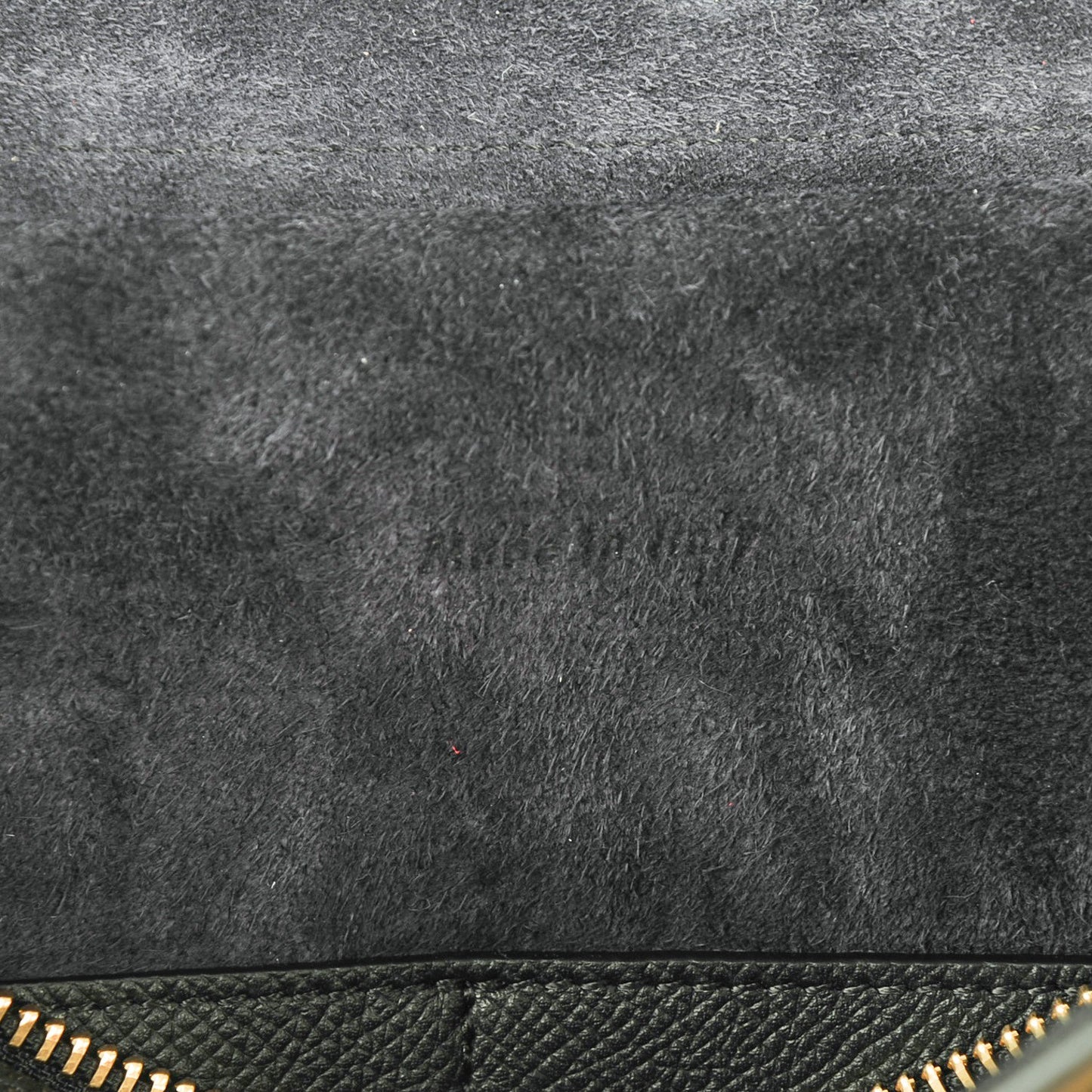 Grained Calfskin Mini Belt Bag Black