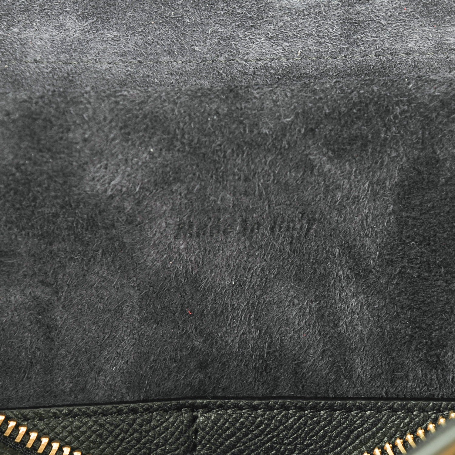 Celine Grained Calfskin Mini Belt Bag Black 7 of 9