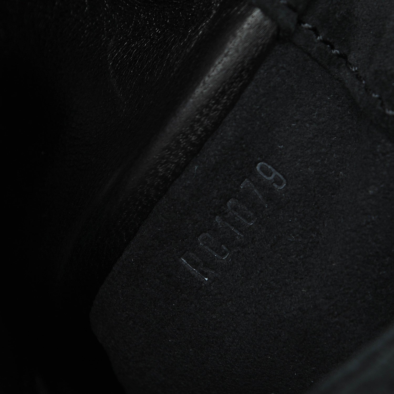 Louis Vuitton Suede SC Slim Clutch Coal 8 of 9