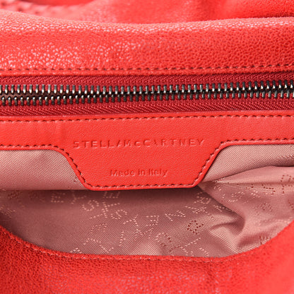 Stella McCartney Shaggy Deer Falabella Fold Over Tote Flame 7 of 11