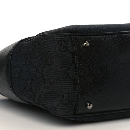 Gucci Monogram Shoulder Bag Black 8 of 11
