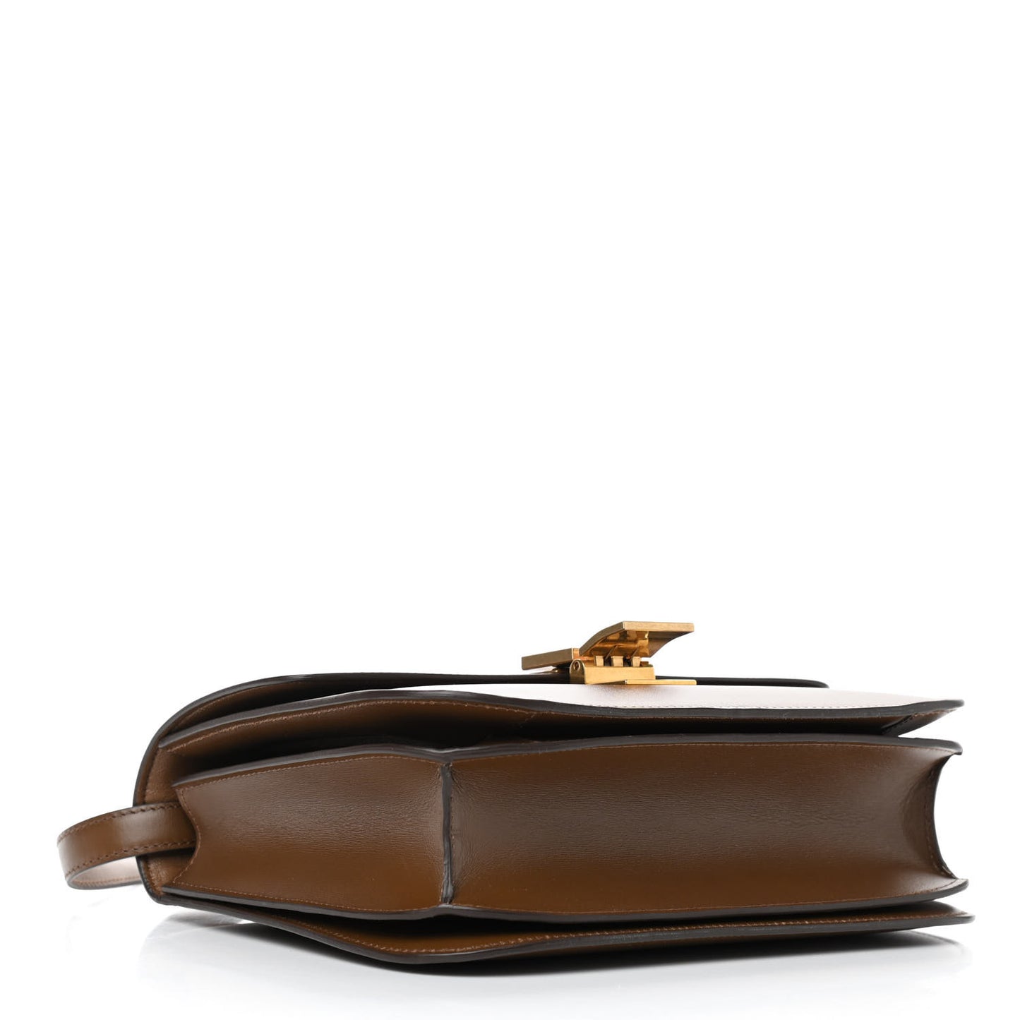 Box Calfskin Medium Classic Box Flap Bag Camel