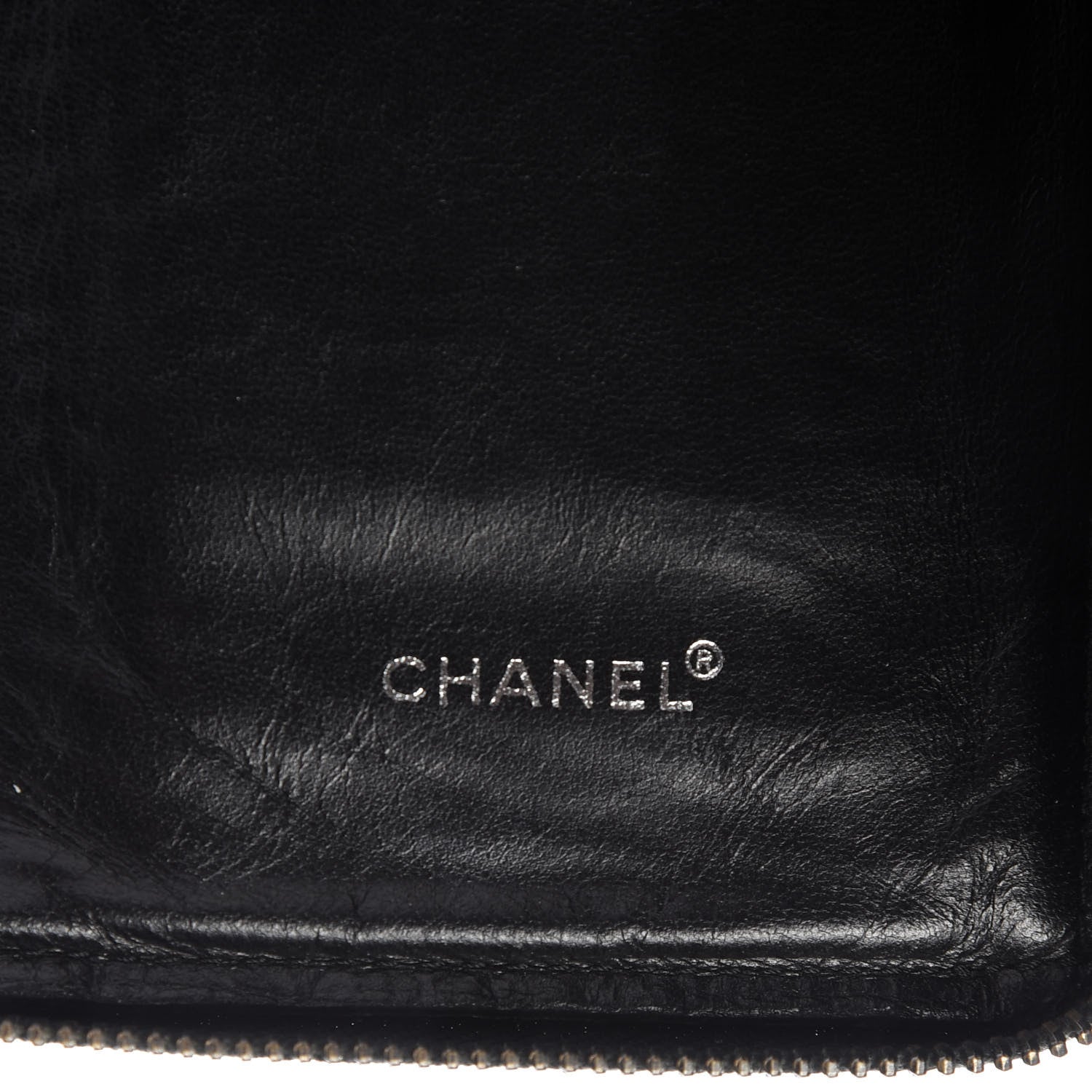 Chanel Nylon Travel Zip Around Wallet Black 8 of 11