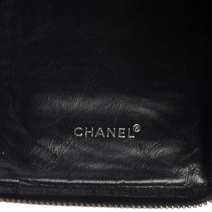 Chanel Nylon Travel Zip Around Wallet Black 8 of 11