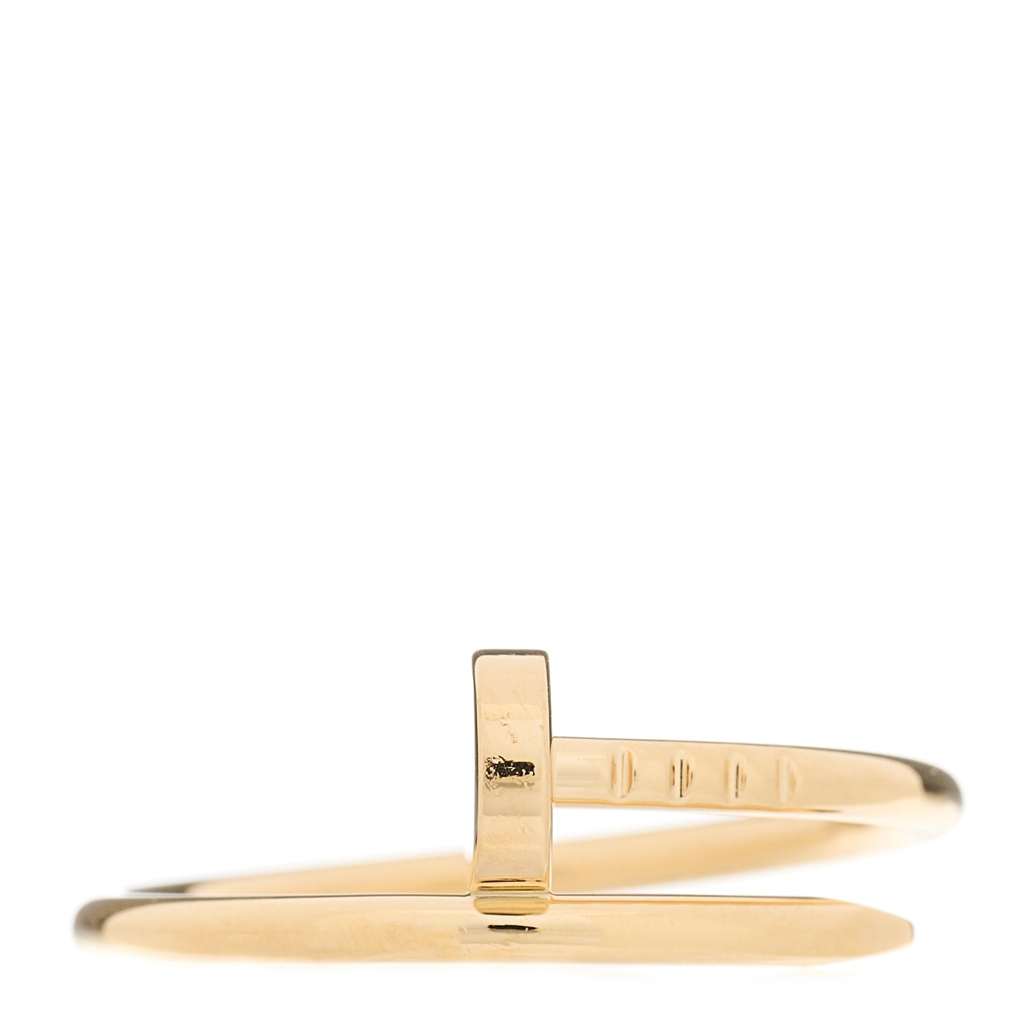 18K Yellow Gold Small Juste Un Clou Ring 57 8