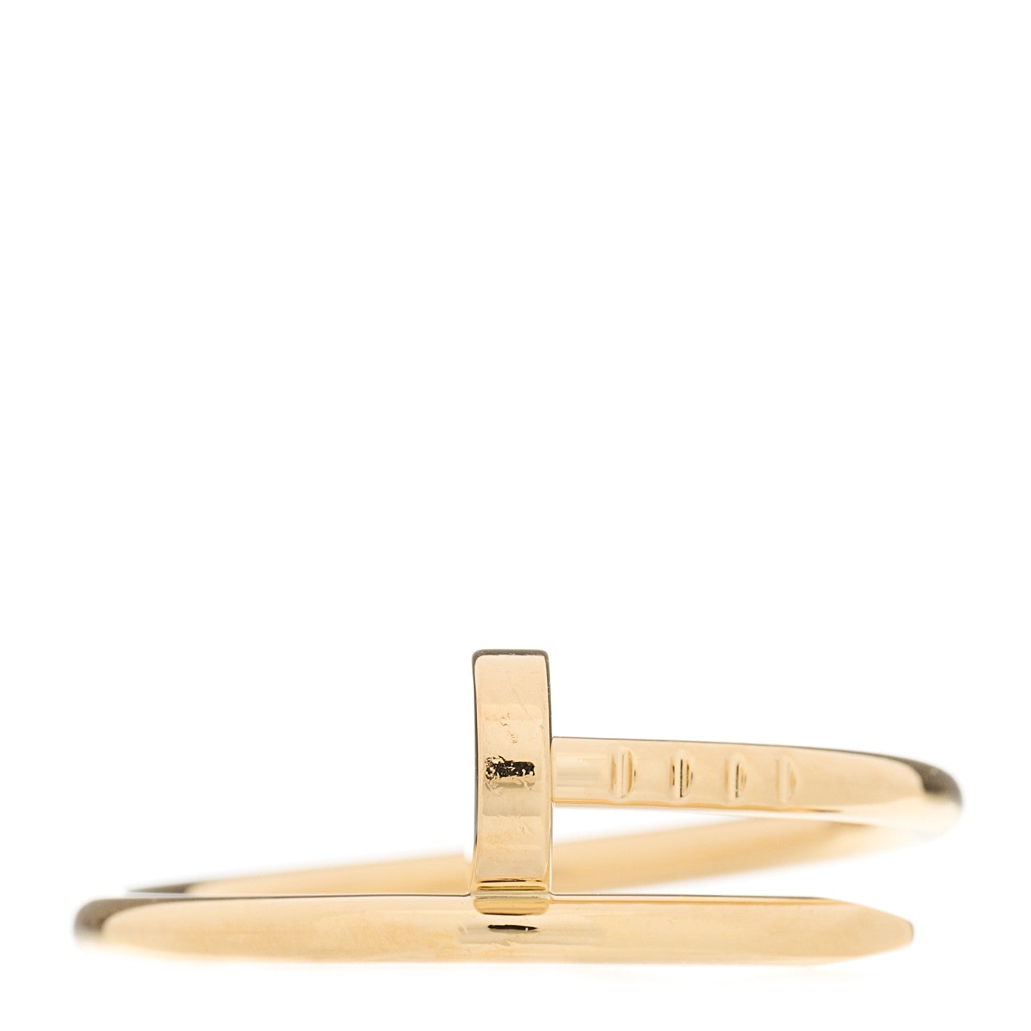 Cartier 18K Yellow Gold Small Juste Un Clou Ring 57 8 1 of 5