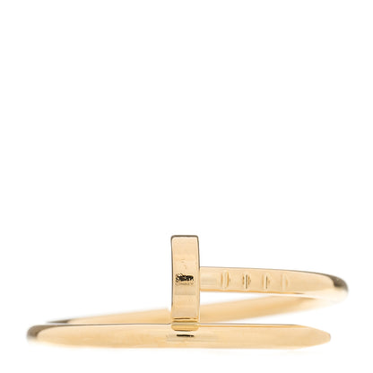 Cartier 18K Yellow Gold Small Juste Un Clou Ring 57 8 1 of 5