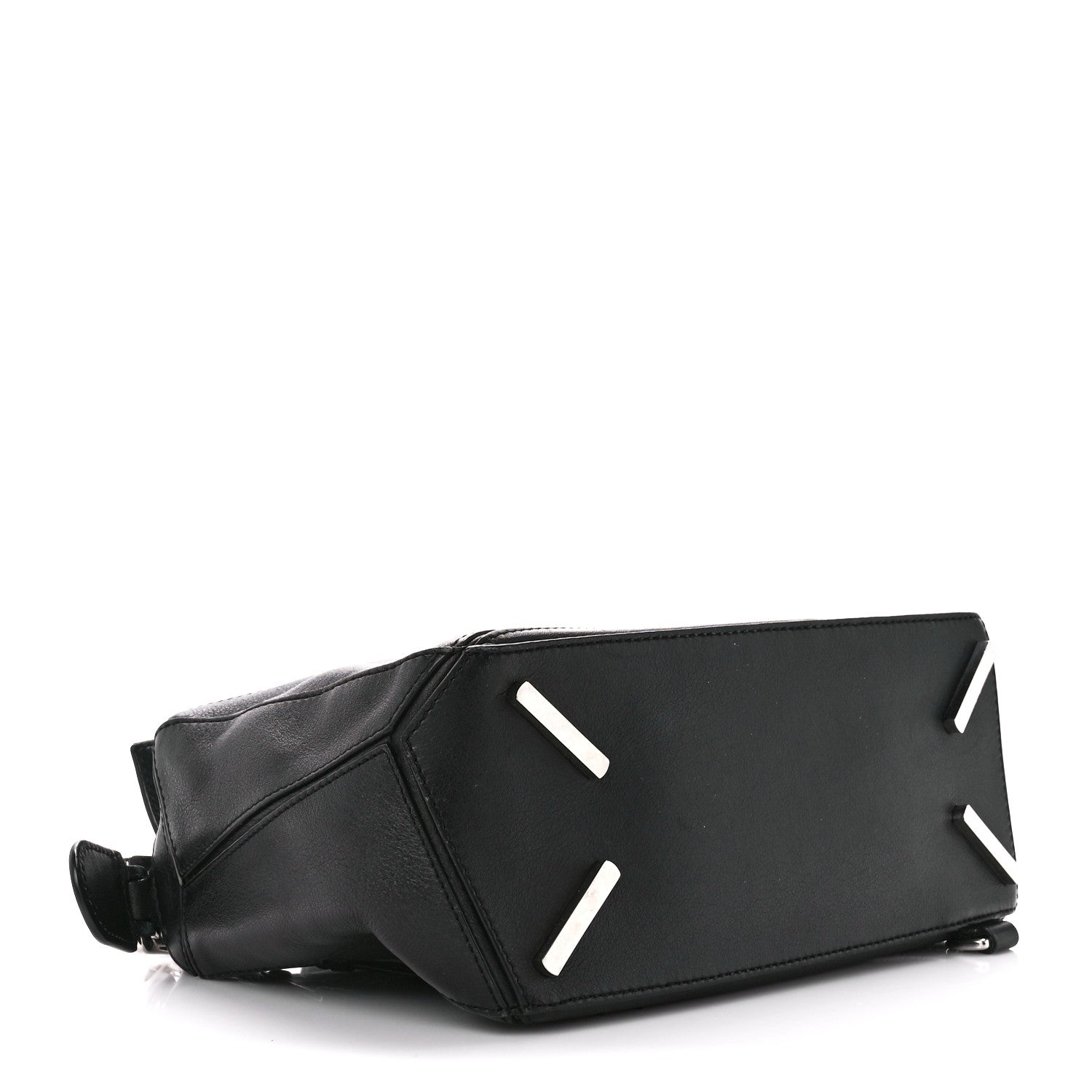 Loewe Calfskin Small Puzzle Bag Black 4 of 11