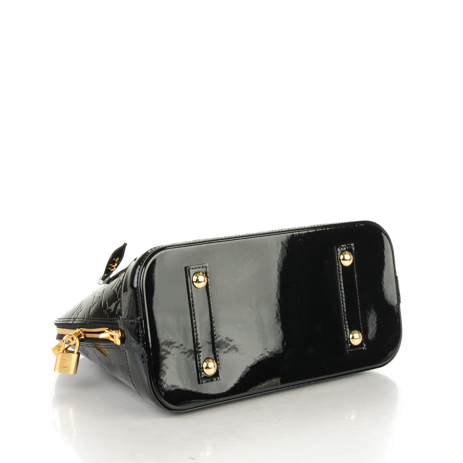 Louis Vuitton Vernis Alma PM Noir Magnetique 4 of 8