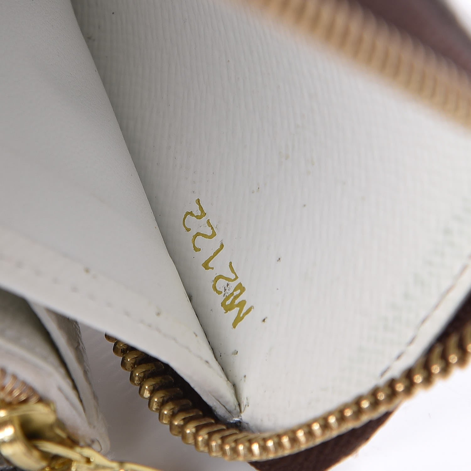 Louis Vuitton Monogram Kusama Pumpkin Dots Zippy Wallet White 7 of 14