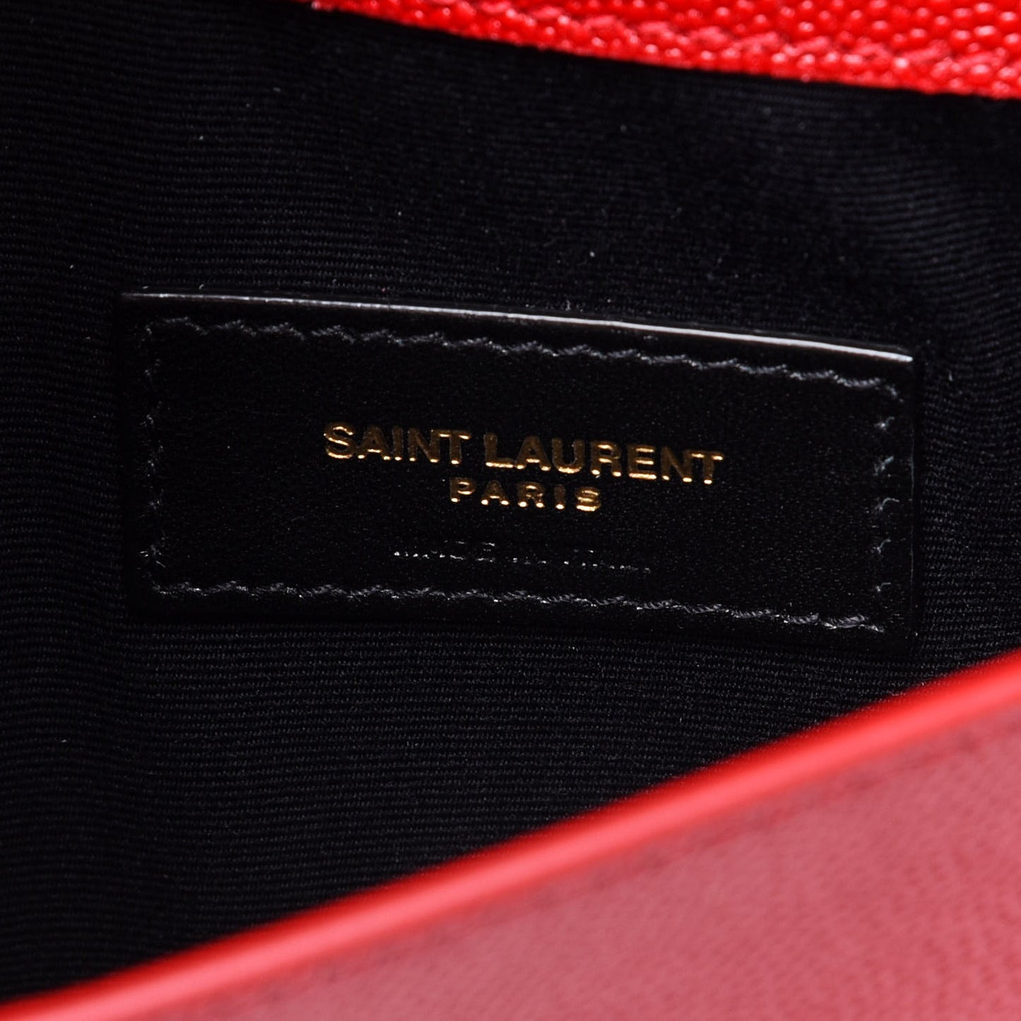 Grain De Poudre Uptown Pouch Red