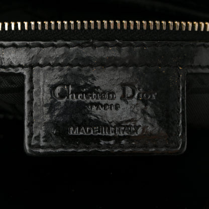 Christian Dior Patent Cannage Large Lady Dior Black 6 of 10